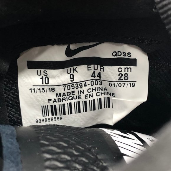 Nike Black Purple Triple Jump Elite Athletic Shoes | New With Tags - Picture 4 of 7